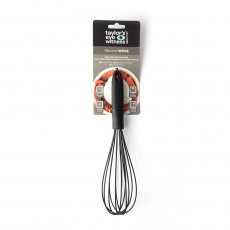 Black Silicone Whisk