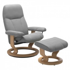 Stressless Consul Classic Chair with Footstool