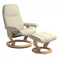 Stressless Consul Classic Chair with Footstool