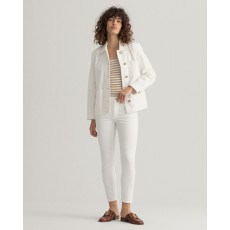 Gant D1. Farla Cropped White Jeans