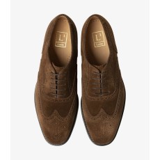 Loake 302 Oxford Suede Brogue