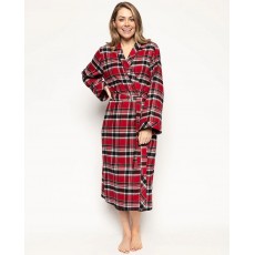 Cyberjammies Windsor Red Checks Long Wrap