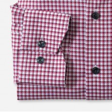 Olymp Luxor Under Button Down Modern Check Shirt