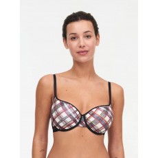 Dream Today Square Print Bra