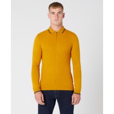 Remus Uomo Polo 1/2 Zip Knitted Jumper