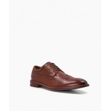 Dune Superior Leather Wingtip Brogue Shoes