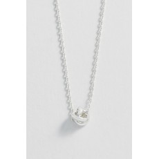 Knot Necklace - Silver Plated