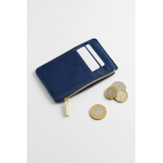 Bee Embroidery Card Purse - Navy