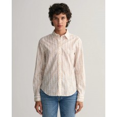 Gant Reg Chain Print Cotton Voile Shirt