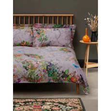 Ashley Wilde Timorous Beastie Bloomsbury Garden Dusty Pink Duvet Cover