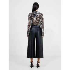 French Connection Crolenda PU Cropped Trousers