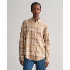 Gant Relaxed Checked Flannel Bd Shirt