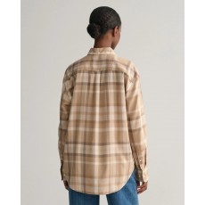 Gant Relaxed Checked Flannel Bd Shirt