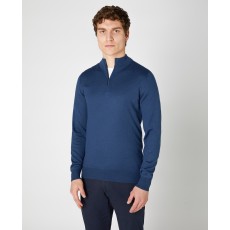 Remus Uomo LS Half Zip Sweater