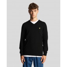 Lyle & Scott Cotton Merino V Neck Jumper