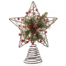 Natural Woodland Star Topper