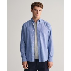 Gant Reg Cotton Linen Ss Shirt