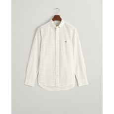 Gant Reg Micro Print Ss Shirt