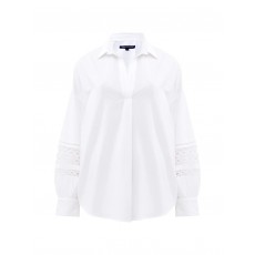 French Connection Rhodes Embroidered LS Shirt