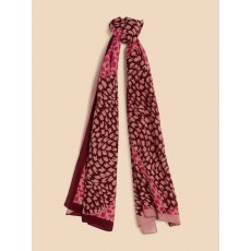 White Stuff Abtsract Heart Eco Vero Scarf