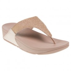 FitFlop Lulu Shimmerlux Toe-Post Sandals