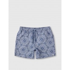 Pretty Green Anaheim Geo Print Swim Shorts