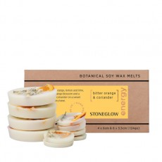 Stoneglow Elements Energy-Bitter Orange & Coriander Botanical Soy Wax Melts