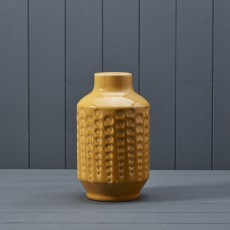 Yellow Ceramic Vase