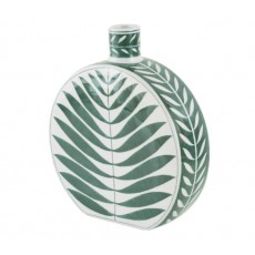 Green/White Vase