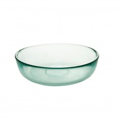 Green House Medium Bowl in 100% Recycled Glass