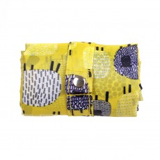 Dotty Sheep Yellow Packable Bag