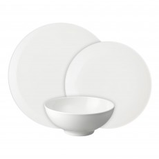 Denby Porcelain Arc 12pc Tableware Set-White