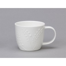 Olive Small White Mug-Berries