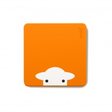 Herdy Peep PVC Coaster-Orange