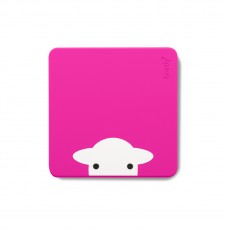 Herdy Peep PVC Coaster-Pink