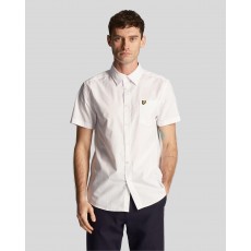 Lyle & Scott Plain Poplin Short Sleeve Shirt