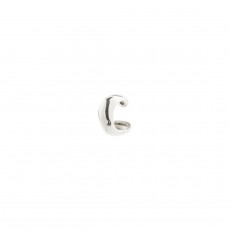 Pilgrim Force Recycled Ear Cuff Silver-Plated