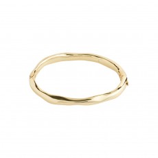 Pilgrim Light Recycled Bangle Gold-Plated