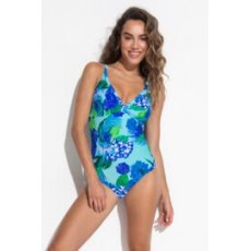 Pour Moi Carnival V Neck Control Swimsuit