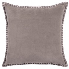 Stitch Embroidered Cushion Lavender 50 x 50