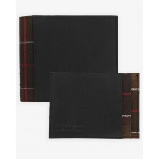 Barbour Leather/TartanWallet & Card Holder Gift Set