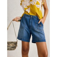 WhiteStuff Mollie Combat Denim Shorts