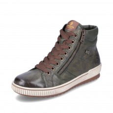 Remonte Metallic Lace up Trainer Boot