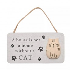 Best of Breed Plaque-A House is Not a Home Without a Cat