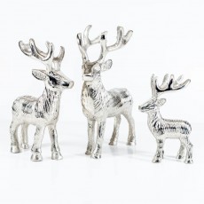 Tilnar Highland Stag XL 21cm Silver