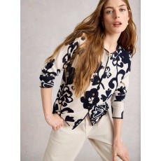 White Stuff Lulu Print Cardi