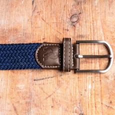 Dark Blue Woven Belt Large