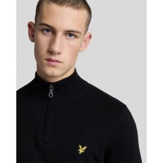 Lyle & Scott Cotton Merino Qtr Zip Jumper