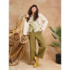 White Stuff Tia Wide Leg Crop Jean