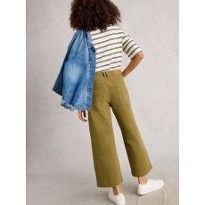 White Stuff Tia Wide Leg Crop Jean
